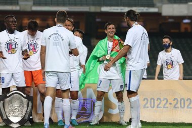 Ruslan Mingazov won his first trophy at Kitchee SC