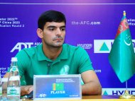 Photo report: Press conference of the national teams of Turkmenistan and Korea before the qualifying match of the 2022 FIFA World Cup