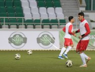 Turkmenistan - Iran. Photoreport from the pre-match press conference