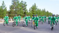 Photo story: President of Turkmenistan donates latest modifications bikes to orphans