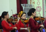 Concert in memory of composer Rejep Rejepov at the Maya Kulieva Conservatory in Ashgabat