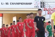 Фоторепортаж: Сборная Туркменистана по футболу на чемпионате CAFA (U-16) в Таджикистане