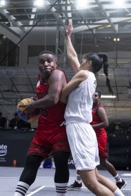 Photos from the matches of the Turkmenistan women's national team in the FIBA 3x3 Asia Cup Qualifier in Singapore