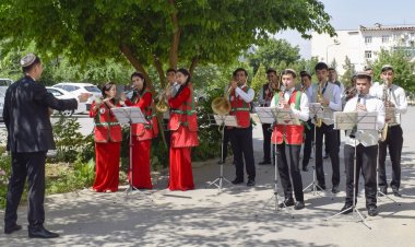 Photoreport: Veterans were congratulated in Ashgabat