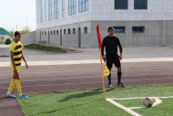 Fotoreportaž: Gökjede «Aşgabat» we «Mary» çagalar futbol toparlarynyň duşuşygy geçirildi