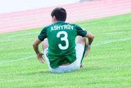 Türkmenistanyň Ýokary Ligasy 2019: «Aşgabat» - «Ahal» duşuşygyndan fotoreportaž