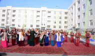 Opening ceremony of new buildings of Gurtly residential complex was held in Ashgabat