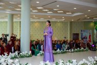 A show of women's clothing from leading national designers took place at the Ashgabat Fashion House