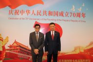 Photo report: Gala reception in honor of the 70th anniversary of the founding of the PRC in Ashgabat