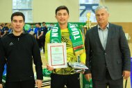 Photos: Ceremony of awarding the winners of the Turkmenistan Futsal Superleague 2020