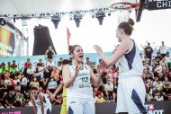 Photo report: Men's and women's teams of Turkmenistan at the Asian Cup in basketball 3x3