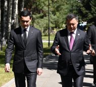 Summit of the Heads of Central Asian countries in Kyrgyzstan