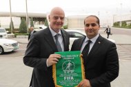 Visit of Gianni Infantino to Turkmenistan