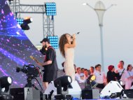 Photoreport: Akon, Dr. Alban, Emin and other foreign stars performed at a concert in Turkmenistan