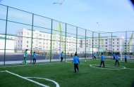 Opening ceremony of new buildings of Gurtly residential complex was held in Ashgabat