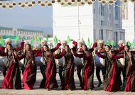 Photoreport: More than a thousand families celebrated a housewarming in a new residential area of Ashgabat