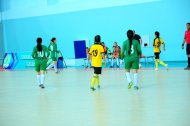 Photo report: Teams from Ashgabat and Ahal played in the final of the Futsal Cup of Turkmenistan among women's teams