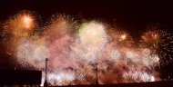 Photos of the festive concert and fireworks in honor of the Independence of Turkmenistan