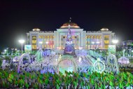 Photo story: The main Christmas tree of the country lit up in Turkmenistan