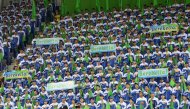 Фоторепортаж с церемонии закрытия турнира Ashgabat Open 2024 по теннису