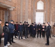 Participants of the Turkmen-Uzbek Friendship Festival visited the monuments of Kunyaurgench