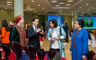 A show of women's clothing from leading national designers took place at the Ashgabat Fashion House