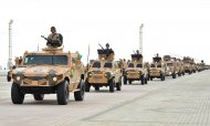 Photos: Military parade in honor of the 30th anniversary of independence of Turkmenistan