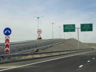 The second part of the Ashgabat-Turkmenabat high-speed highway opened in Turkmenistan