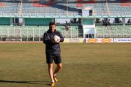 Photo report: Turkmenistan national football team held a training session before the match with the DPR Korea