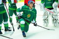 Photo report: Training of the Turkmenistan national ice hockey team led by Sergei Nemchinov