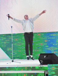 «Aşgabat 2017-ä» 30 günüň galmagy mynasybetli konsertden fotoreportaž