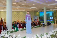 A show of women's clothing from leading national designers took place at the Ashgabat Fashion House