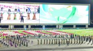 Photos of the festive concert and fireworks in honor of the Independence of Turkmenistan