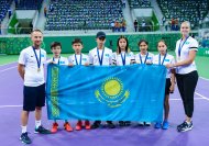 Aşgabatda tennis boýunça Merkezi Aziýanyň çempionatynyň ýapylyş dabarasy geçirildi