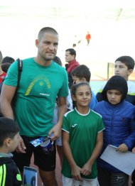 Fotoreportaž: Russiýaly tennisçi Mihail Ýužnynyň Aşgabada sapary