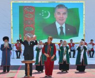 Photoreport from the opening of 2 new houses for employees of the Turkmenabat International Airport