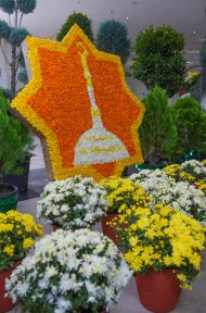 The results of the florist competition were summed up in Ashgabat