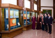 An exhibition dedicated to the poetry of Magtymguly was held at the State Museum of Turkmenistan