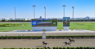 Celebratory horse races took place in Turkmenistan in honor of the 32nd anniversary of independence