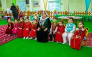 A drawing competition was held in the Ashgabat kindergarten 