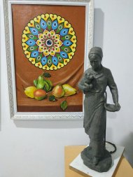 Photo report from the exhibition of works of women artists of Turkmenistan