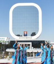 Photos: Opening of the Cosmetology Center in Ashgabat