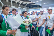 Olympic Spirit in Paris: A Warm Welcome for the Turkmenistan Team on French Soil