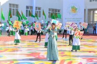 A celebration was held in Balkanabat in honor of the opening of secondary school No. 25