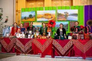 Turkmen fashion and products of entrepreneurs at the last exhibition UIET-2024