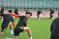 Photo report: Republic of Korea national football team held training session in Ashgabat