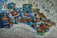 Personal exhibition of works by artists Yarmammedovs in Ashgabat