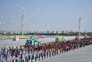 Parade in honor of the 31st anniversary of the independence of Turkmenistan was held in Turkmenistan