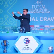 Photo story: A draw ceremony for the 2020 Asian Futsal Championship was held in Ashgabat