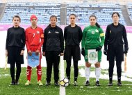 Fotoreportaž: Türkmenistanyň futbol boýunça zenanlar olimpiýa ýygyndysy CAFA ― 2019 (U-23) ýaryşynda